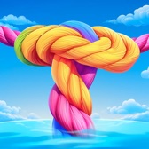 Tangled Rope Solve Puzzles Logo
